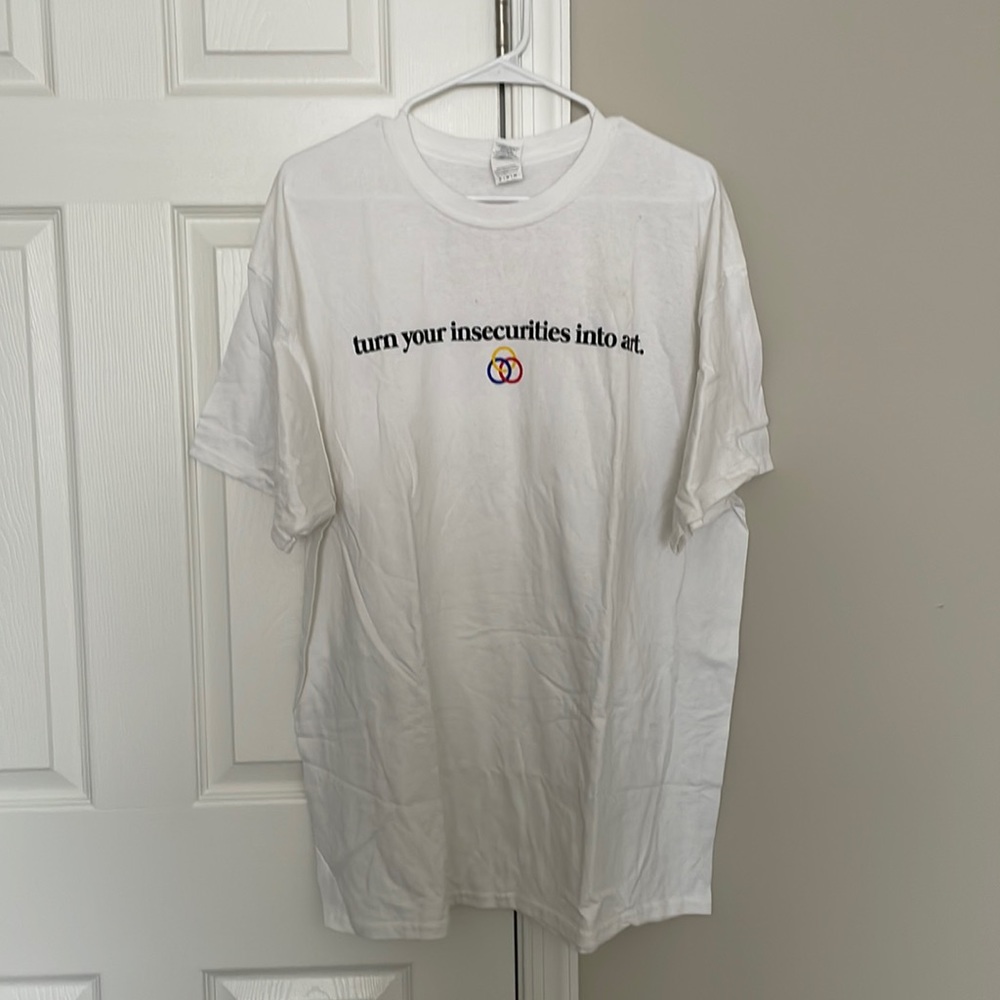DJ Rhetorik (Logic tour mate) customized signed white shirt XL